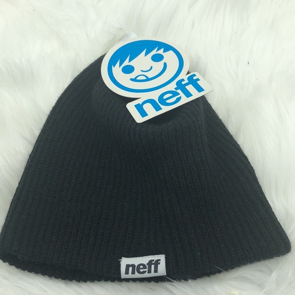 Neff Black Beanie Hat - Snowboard Ski - Picture 2 of 3